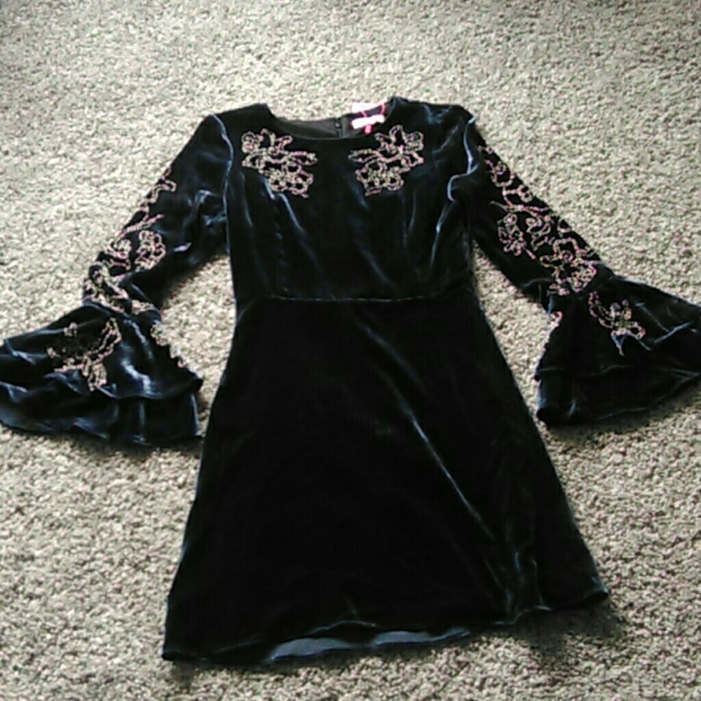 Navy valour party dress